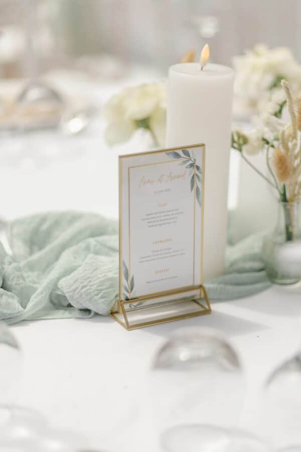 Porte-Menu De Table (petit)