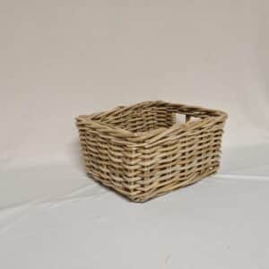 Panier En Osier Rectangle