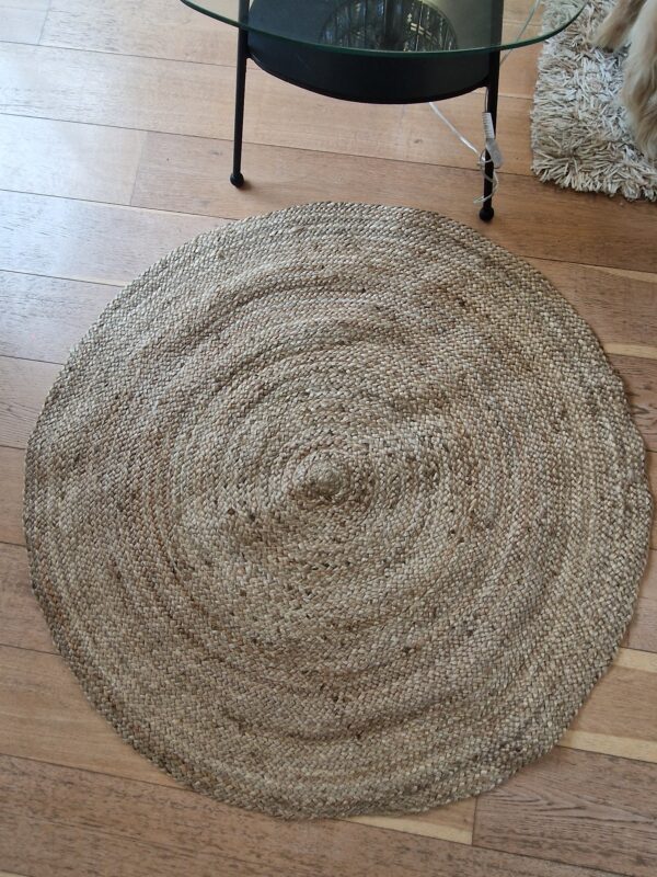 Tapis rond en jute 120cm