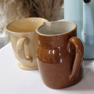 Pot + Pichet En Faience